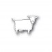 Poppy Stamps Stanzschablone - Whittle Cow
