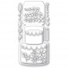 Poppy Stamps Stanzschablone - Floral Cake Pop Up Easel