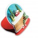 Poppy Stamps Stanzschablone - Cabin Snowglobe Pop Up Easel
