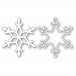 Poppy Stamps Stanzschablone - Diamond Snowflake
