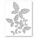 Poppy Stamps Stanzschablone - Stained Glass Butterfly collage