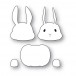 Poppy Stamps Stanzschablone - 2566 Cuddle Bunny