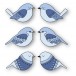 Poppy Stamps Stanzschablone - 2601 Nordic Bird Bunch