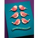 Poppy Stamps Stanzschablone - 2601 Nordic Bird Bunch