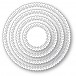 Poppy Stamps Stanzschablone - 2609 Scallop Pinpoint Rings