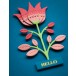 Poppy Stamps Stanzschablone - 2610 Nordic Crown Flower