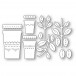Poppy Stamps Stanzschablone - 2612 Nordic Flower Pots and Stems