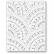 Poppy Stamps Stanzschablone - 2615 Nordic Lacy Plate