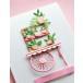 Poppy Stamps Stanzschablone - 2617 Corner Shoppe Flower Pot Shelves