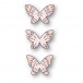 Poppy Stamps Stanzschablone - 2624 Nordic Butterfly Trio