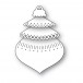 Poppy Stamps Stanzschablone - 2625 Nordic Layered Ornament