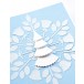 Poppy Stamps Stanzschablone - 2629 Nordic Dimpled Tree Toppers
