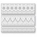 Poppy Stamps Stanzschablone - 2630 Nordic Delicate Border Set