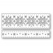 Poppy Stamps Stanzschablone - 2633 Nordic Wintertide Border Set