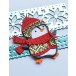 Poppy Stamps Stanzschablone - 2634 Nordic Playful Penguin