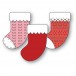 Poppy Stamps Stanzschablone - 2636 Nordic Stockings