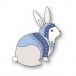 Poppy Stamps Stanzschablone - 2639 Nordic Winter Rabbit
