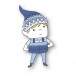 Poppy Stamps Stanzschablone - 2641 Nordic Sweet Elf