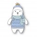 Poppy Stamps Stanzschablone - 2643 Nordic Bundled Bear