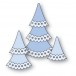 Poppy Stamps Stanzschablone - 2647 Nordic Frilly Trees