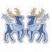 Poppy Stamps Stanzschablone - 2659 Nordic Regal Deer