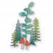 Poppy Stamps Stanzschablone - 2661 Mini Forest Plants
