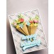 Poppy Stamps Stanzschablone - 2668 Happy Birthday Streamer Script