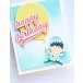 Poppy Stamps Stanzschablone - 2672 Brilliant Birthday Balloons