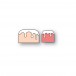 Poppy Stamps Stanzschablone - 2673 Frosted Cake Duo