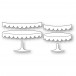Poppy Stamps Stanzschablone - 2674 Scalloped Dessert Stands