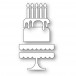 Poppy Stamps Stanzschablone - 2675 Brilliant Birthday Cake