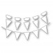 Poppy Stamps Stanzschablone - 2676 Celebration Banner