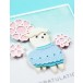 Poppy Stamps Stanzschablone - 2704 Heart Flowers