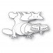 Poppy Stamps Stanzschablone - 2705 Nordic Sitting Frog