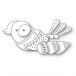 Poppy Stamps Stanzschablone - 2707 Nordic Love Bird