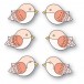 Poppy Stamps Stanzschablone - 2712 Nordic Birds of a Feather