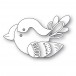 Poppy Stamps Stanzschablone - 2714 Nordic Bold Bird
