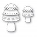 Poppy Stamps Stanzschablone - 2715 Nordic Button Mushrooms