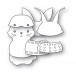 Poppy Stamps Stanzschablone - 2719 Nordic Bunny