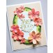 Poppy Stamps Hot Foil Plate - You Are Amazing Poe Script Greetings (inkl. Stanzschablonen)