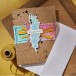 Spellbinders Scribbled Letter Embossing Folder GROSS
