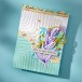 Spellbinders Lined Corners 3D Embossing Folder GROSS