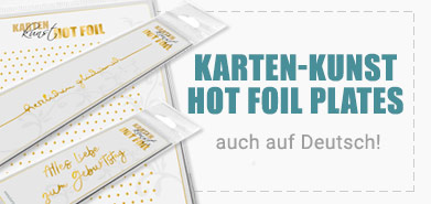Karten-Kunst Hot Foil Plates